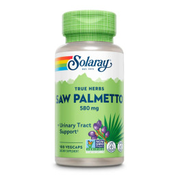 Saw Palmetto Berry 580mg - 100 vcaps Solaray