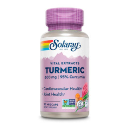 Turmeric Root Extract One 600mg - 30 vcaps Solaray