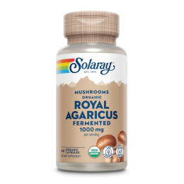 Org Grown Fermented Royal Agaricus 500mg - 60 caps Solaray