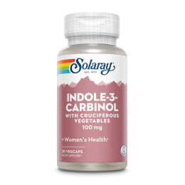 Indole 3 Carbinol 100mg - 30 vcaps Solaray