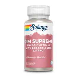 DIM Supreme 100mg - 60 vcaps Solaray