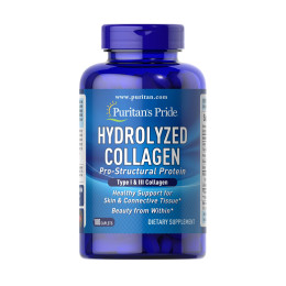 Hydrolyzed Collagen 1000 mg - 180 caps Puritans Pride