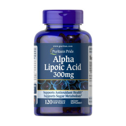 Alpha Lipoic Acid 300 mg - 120 softgels Puritans Pride