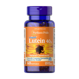 Lutein 40 mg with Zeaxanthin - 60 softgels Puritans Pride