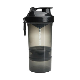 O2GO - 600ml Gunsmoke Black Smart Shake