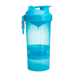 O2GO - 600ml Neon Blue Smart Shake