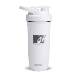 Reforce - 900ml MTV Classic Logo White Smart Shake