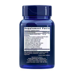 Enhanced Super Digestive Enzymes - 60 veg caps Life Extension