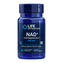 NAD+ Cell Regenerator™ 300mg - 30 veg caps Life Extension