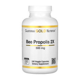 Bee Propolis 2X 500mg - 240 caps California Gold Nutrition