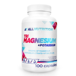 TRI Magnesium Potasium - 100caps Allnutrition