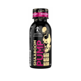 Предтренировочный комплекс Kevin Levrone Shaaboom Pump Juise Shot 120 ml (Orange-Cherry) Kevin Levrone