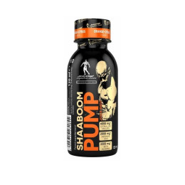 Предтренировочный комплекс Kevin Levrone Shaaboom Pump Juise Shot 120 ml (Orange-Citrus) Kevin Levrone