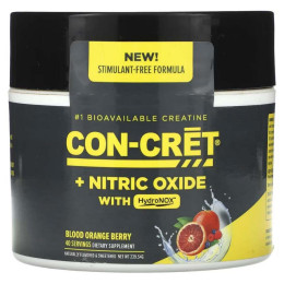 Креатин Con-Cret +Nitric Oxide With HydroNOX 239.54 g (Blood Orange Berry)