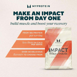 Сироватковий протеїн Impact Whey Protein 1000 g (Vanilla Raspberry) Myprotein