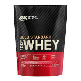 Протеин Optimum Nutrition 100% Whey Gold Standard 450g (Delicious Strawberry) Optimum Nutrition