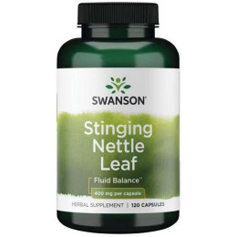 Кропива дводомна Swanson Stinging Nettle Leaf 400 mg 120 capsules Swanson