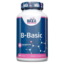 Комплекс вітамінів В Haya Labs B-Basic 100 Tabs