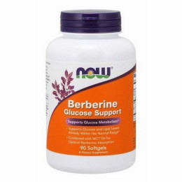 Berberine Glucose Support 90 soft NOW