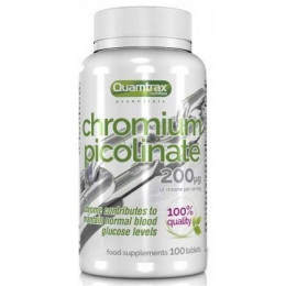 Піколінат хрому Quamtrax Chromium Picolinate 100 tabl