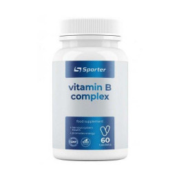 Комплекс витамина B Sporter Vitamin B Complex 60 табл Sporter