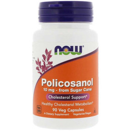 Policosanol 10mg 90 vcaps NOW