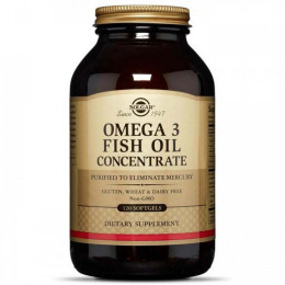 Омега 3 Solgar Omega 3 Fish Oil Concentrate 120 softgels Solgar