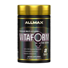 Вітамінно-мінеральний комплекс для жінок Allmax Nutrition VitaForm for Women 60 tabs AllMax Nutrition