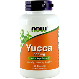 Юкка Now Yucca 500 mg 100 Capsules NOW