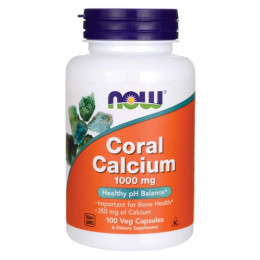 Coral Calcium 1000mg 100 caps NOW