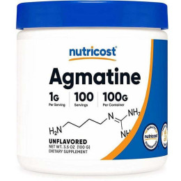 Агматин Nutricost Agmatine 100 g Unflavored Nutricost