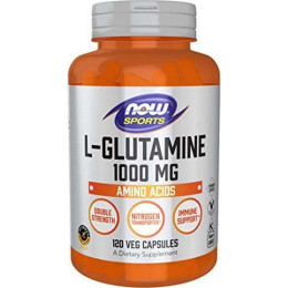 L-Glutamine 1000 mg 120 caps NOW