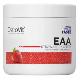 Амінокислоти OstroVit EAA 200 g (Creamy strawberry) OstroVit