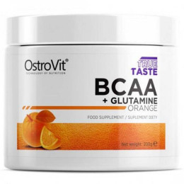 Амінокислотний комплекс BCAA + Glutamine 200 g Orange OstroVit