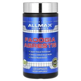 Тестостероновый бустер AllMax Essentials, Fadogia Agrestis, 120 Capsules AllMax Nutrition