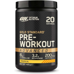 Предтренировочный комплекс Optimum Nutrition Pre Workout 420g (Tropical) EU Optimum Nutrition