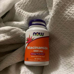 Нікотінамід Now Foods Niacinamide 1000 mg 90 tabs NOW