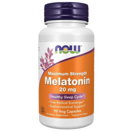 Мелатонин NOW Melatonin 20 mg 90 caps NOW