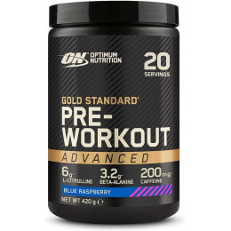 Передтренувальний комплекс Optimum Nutrition Pre Workout 420g (Blue respberry) EU Optimum Nutrition