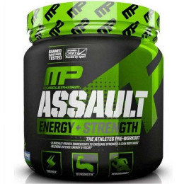 Предтренировочный комплекс Muscle Pharm Assault Sport 345 g NEW (Blue Raspberry) MusclePharm