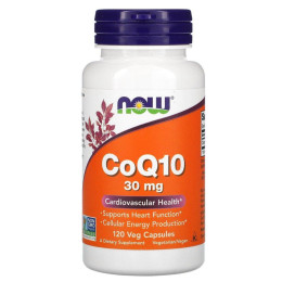 Коэнзим Q10 Now Foods (CoQ10) 30 мг 120 капсул