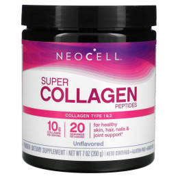 Супер коллаген тип 1 и 3 Neocell (Super Collagen) без вкуса 198 г