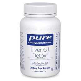 Вітаміни для печінки та детоксу Pure Encapsulations (Liver-G.I. Detox) 60 капсул