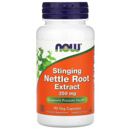 Экстракт корня жгучей крапивы Now Foods (Stinging Nettle Root Extract) 250 мг 90 растительных капсул