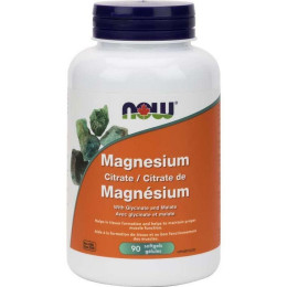 Магний цитрат Now Foods (Magnesium Citrate) 134 мг 90 капсул