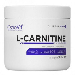 Карнітин, CARNITINE, OstroVit, 210 г