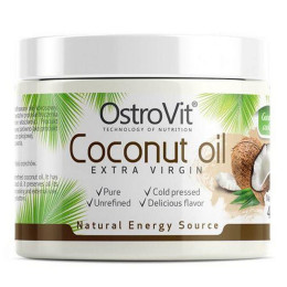 Кокосове масло, COCONUT OIL EXTRA VIRGIN, OstroVit, 400 г