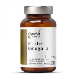 Элитная омега 3, PHARMA ELITE OMEGA 3, OstroVit, 30 капсул