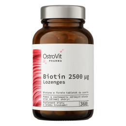 OstroVit-Biotin 2500 µg Lozenges OstroVit Pharma 360 таблеток