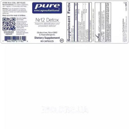 Детокс Pure Encapsulations (Nrf2 Detox) 60 капсул